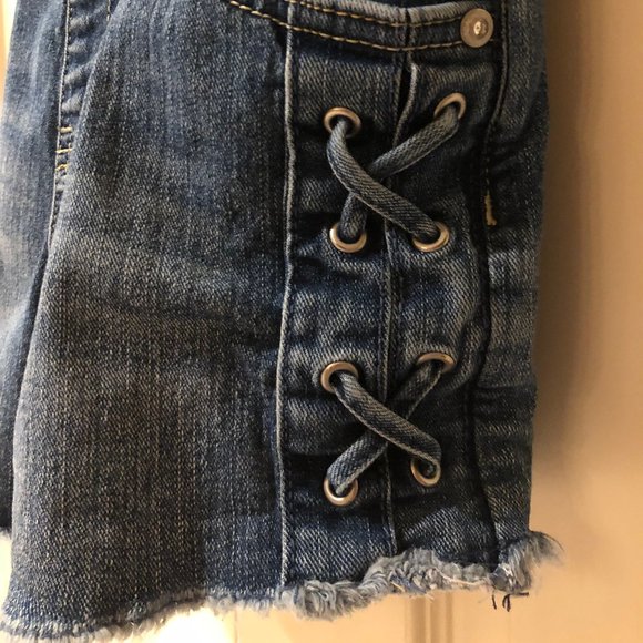 Jordache Denim Overall Shorts - Picture 4 of 7